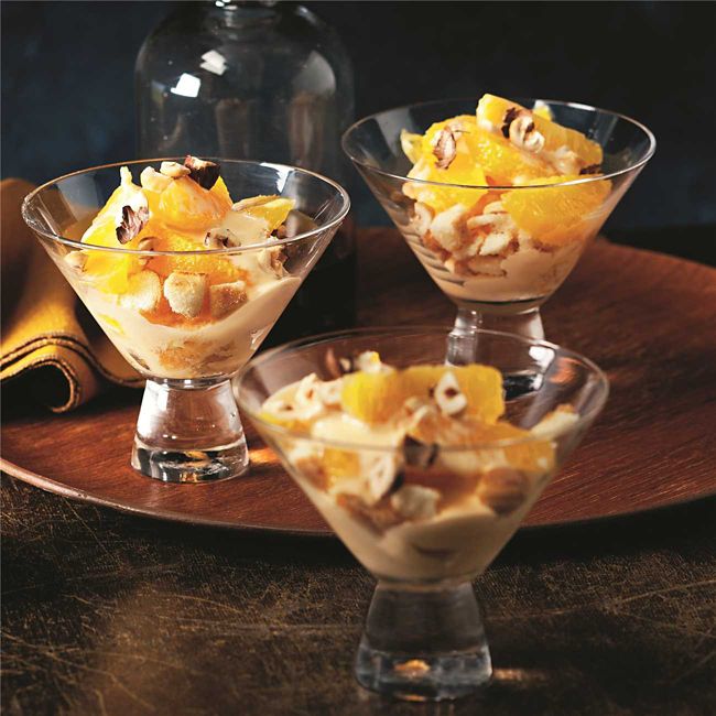 Orange & Savoiardi Zabaglione