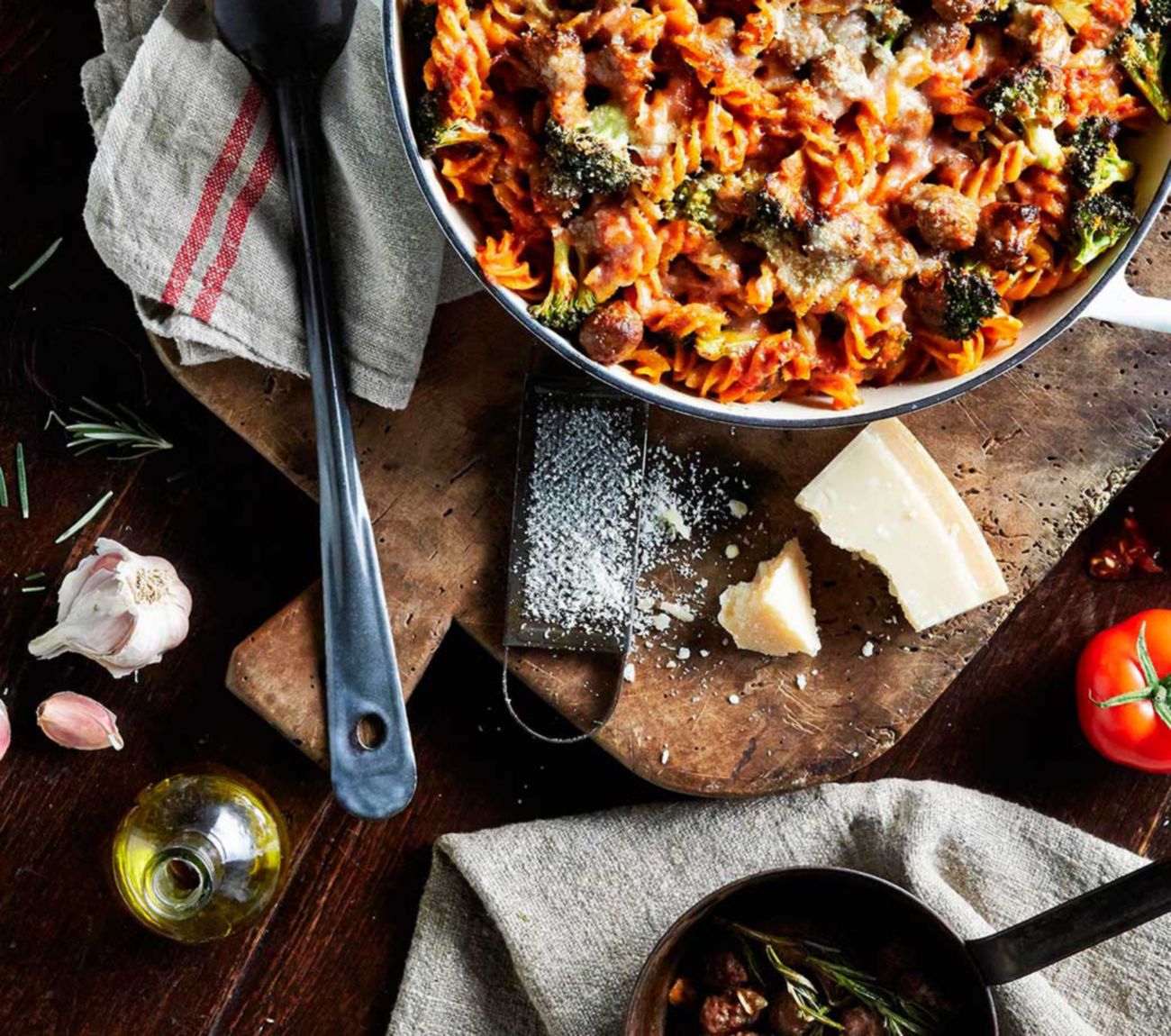 Fusilli Pasta Bake With Italian Sausage & Broccoli Recipe | Woolworths