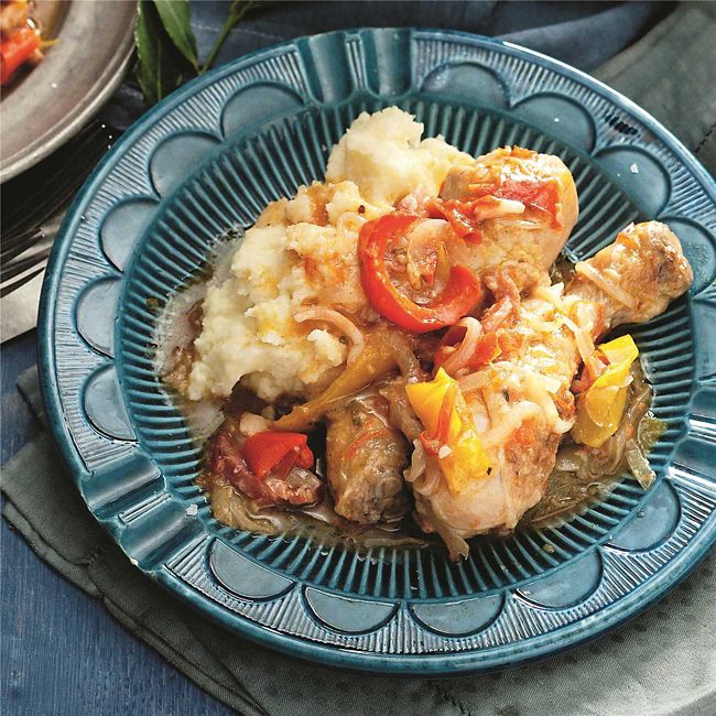 Manu's Chicken Basque