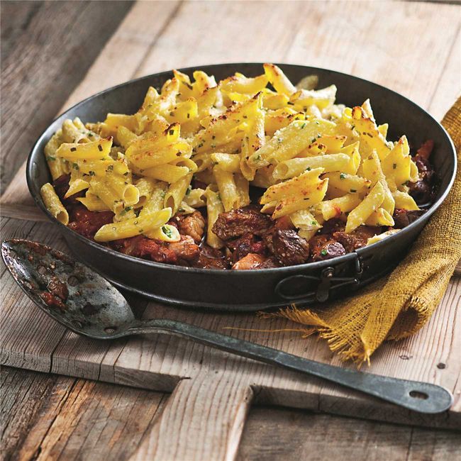 Lamb Pasta Pie
