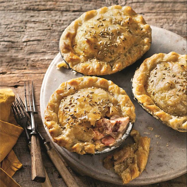 Pork & Fennel Pot Pies