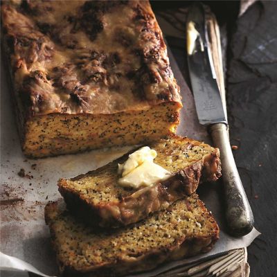 Pumpkin, Polenta & Poppyseed Loaf