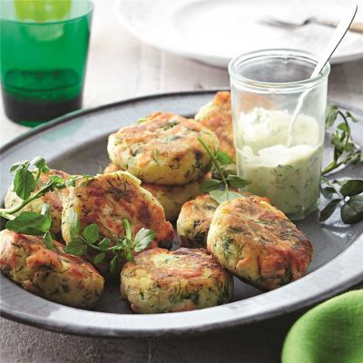 Fishcakes & Salad