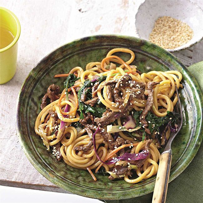 Teriyaki Beef & Noodles