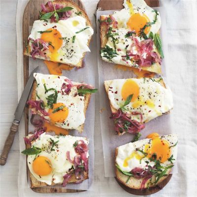 Turkish-Style Egg Toasts