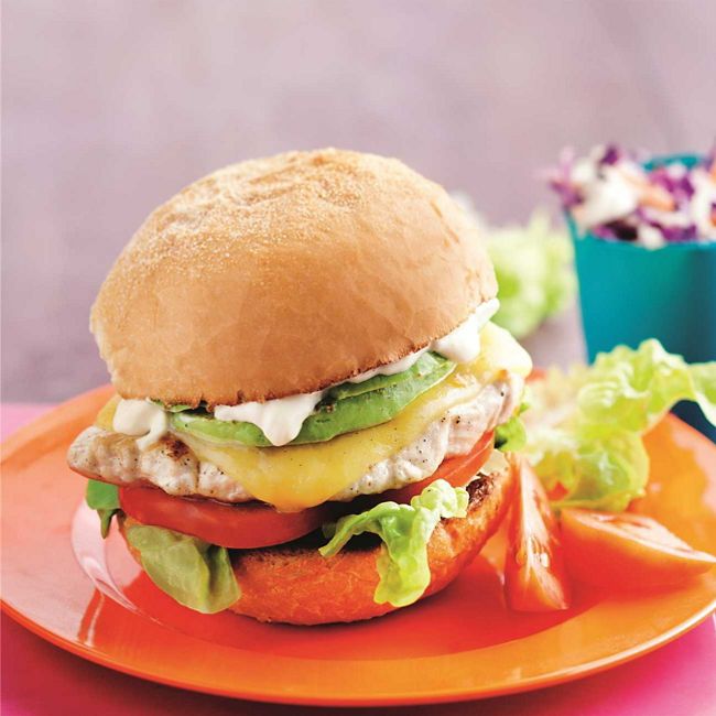 Chicken Schnitzel Burger