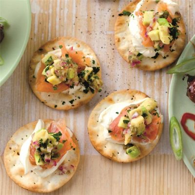 Smoked Salmon Tortillas