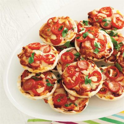 Tomato & Cabanossi Pizzettes