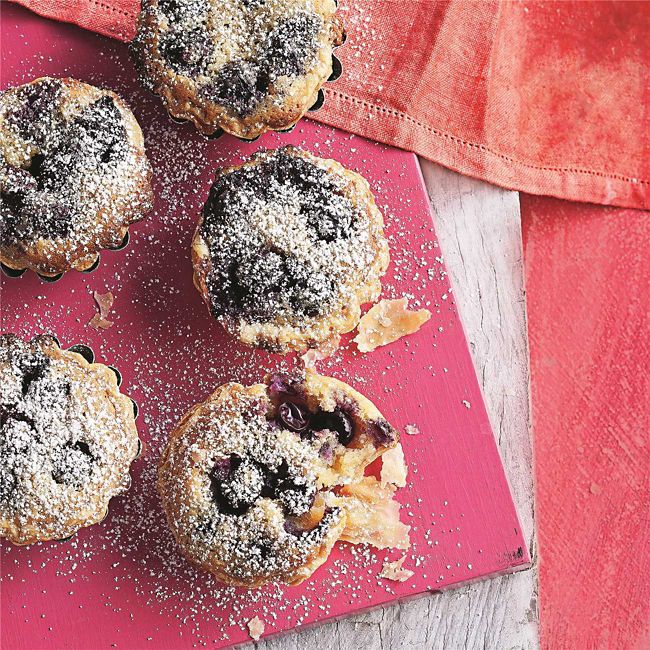 Mini Blueberry Tarts