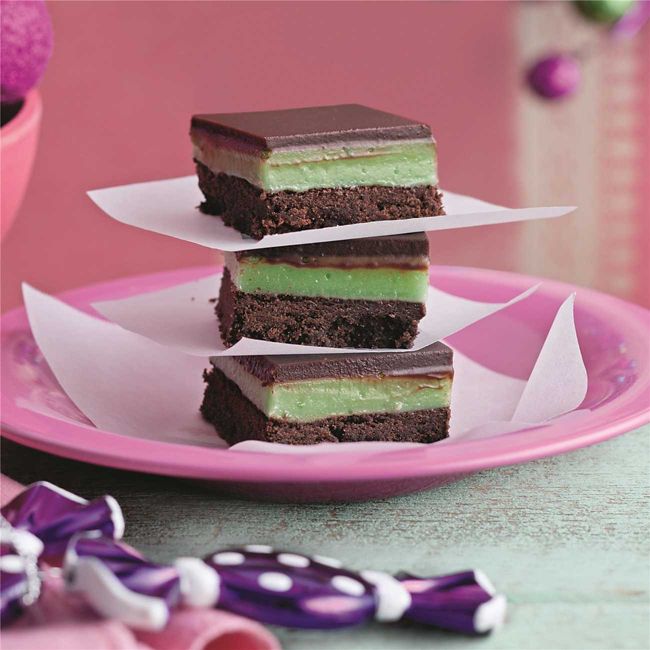 After-Dinner Mint Slice