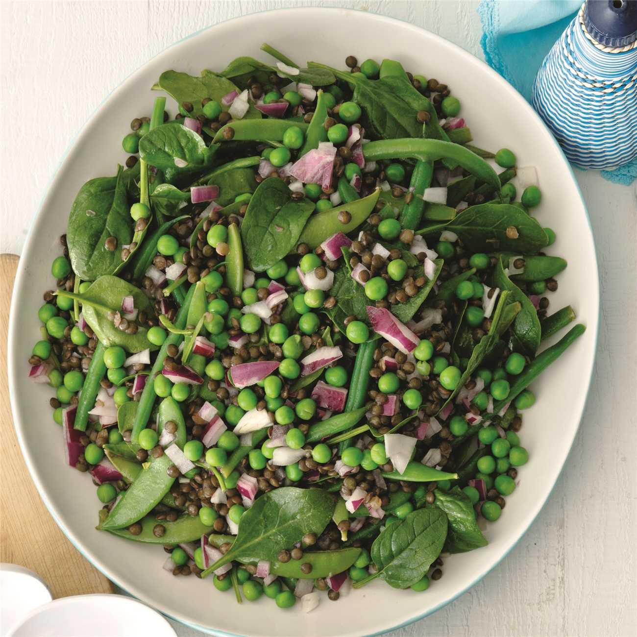 Bean, Pea & Lentil Salad