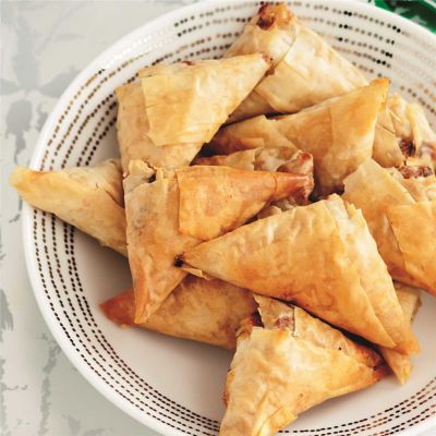 Chicken, Mushroom & Tarragon Triangles