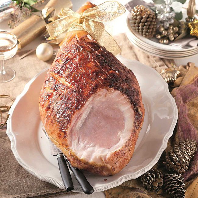 Fig-Glazed Ham
