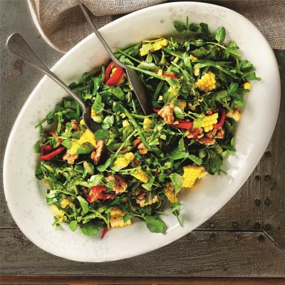 Roasted Capsicum & Watercress Salad