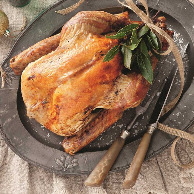 Turkey with Fig, Orange & Walnut Stuffing
