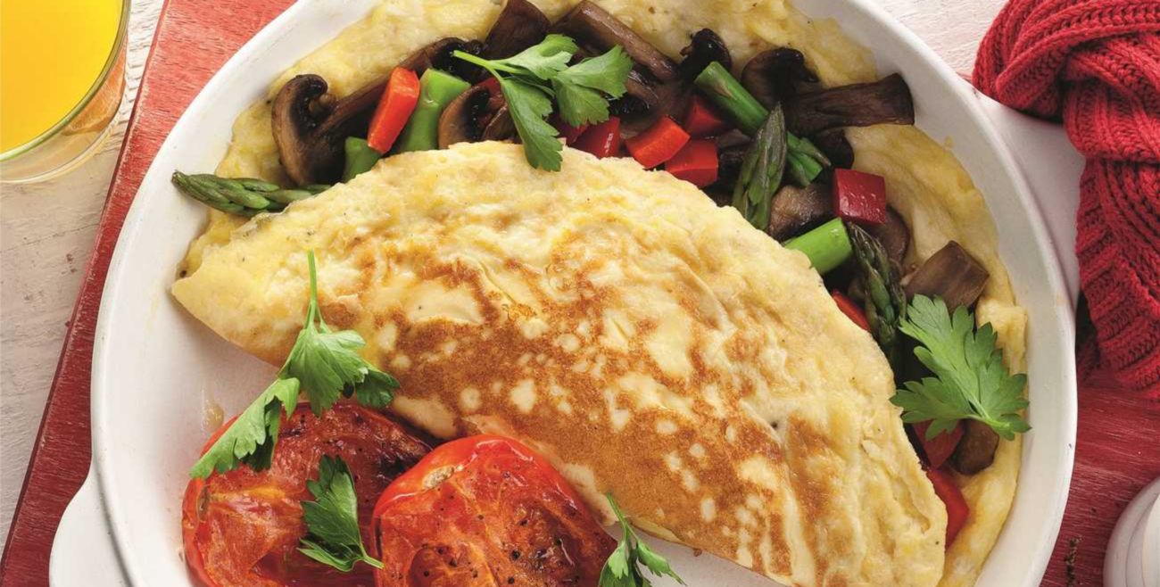 Veggie & Cheese Omelette Recipe Woolworths