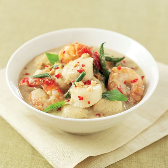 Malaysian Scallop & Prawn Curry