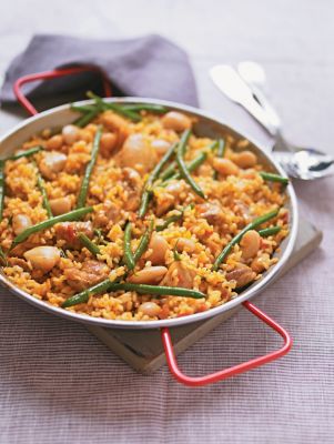 Chicken & Two-bean Paella