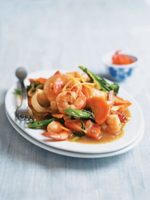 Ginger & Garlic Prawns