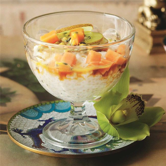 Tapioca Pudding with Fruit
