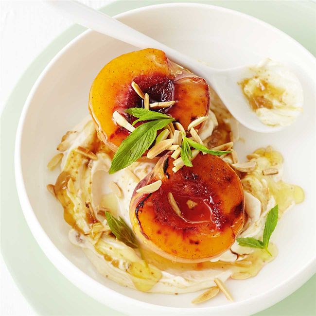 Stonefruit with Yoghurt