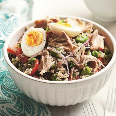 Tuna, Quinoa & Rice Salad