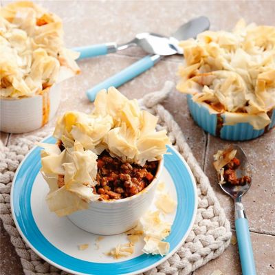 Bolognaise Pot Pies