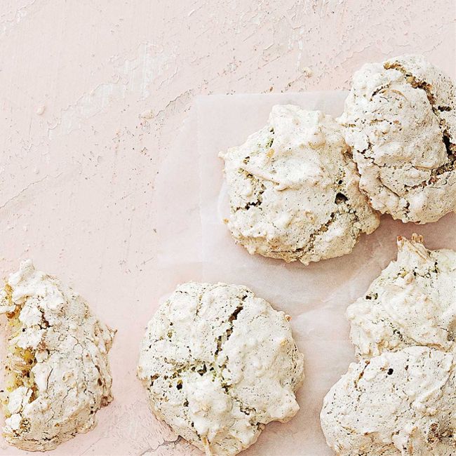 Coconut, Pistachio & Lemon Macaroons