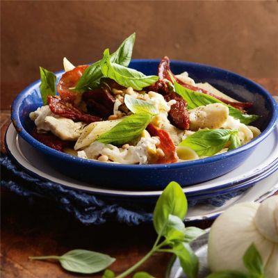 Italian Pasta with Burrata