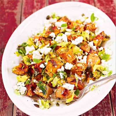 Pumpkin & Feta Cheese Salad