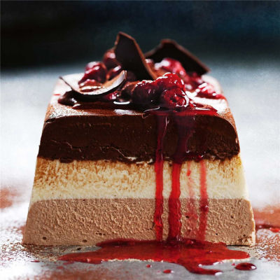 Triple-Layer Chocolate Mousse