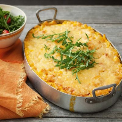 Carrot & Cauliflower Macaroni Cheese