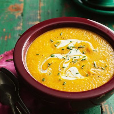 Triple-Orange Soup with Quinoa