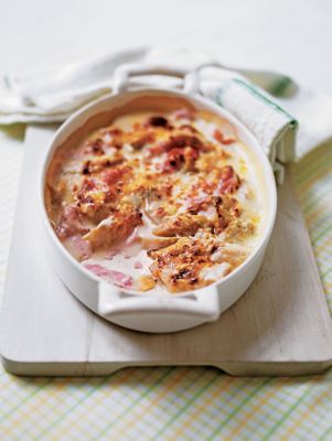 Ham & Artichoke Gratin