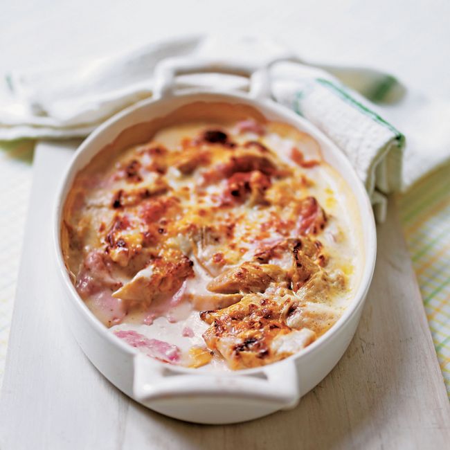 Ham & Artichoke Gratin