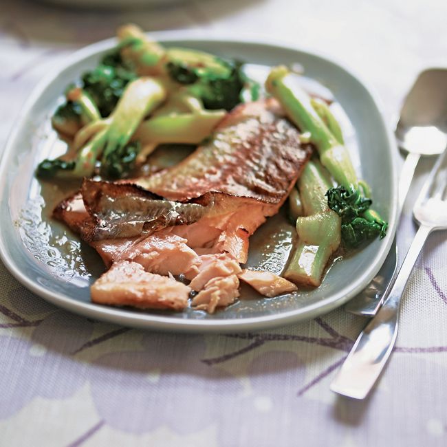 Chinese Tea-marinated Trout