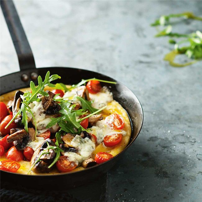 Baked Polenta With Gorgonzola