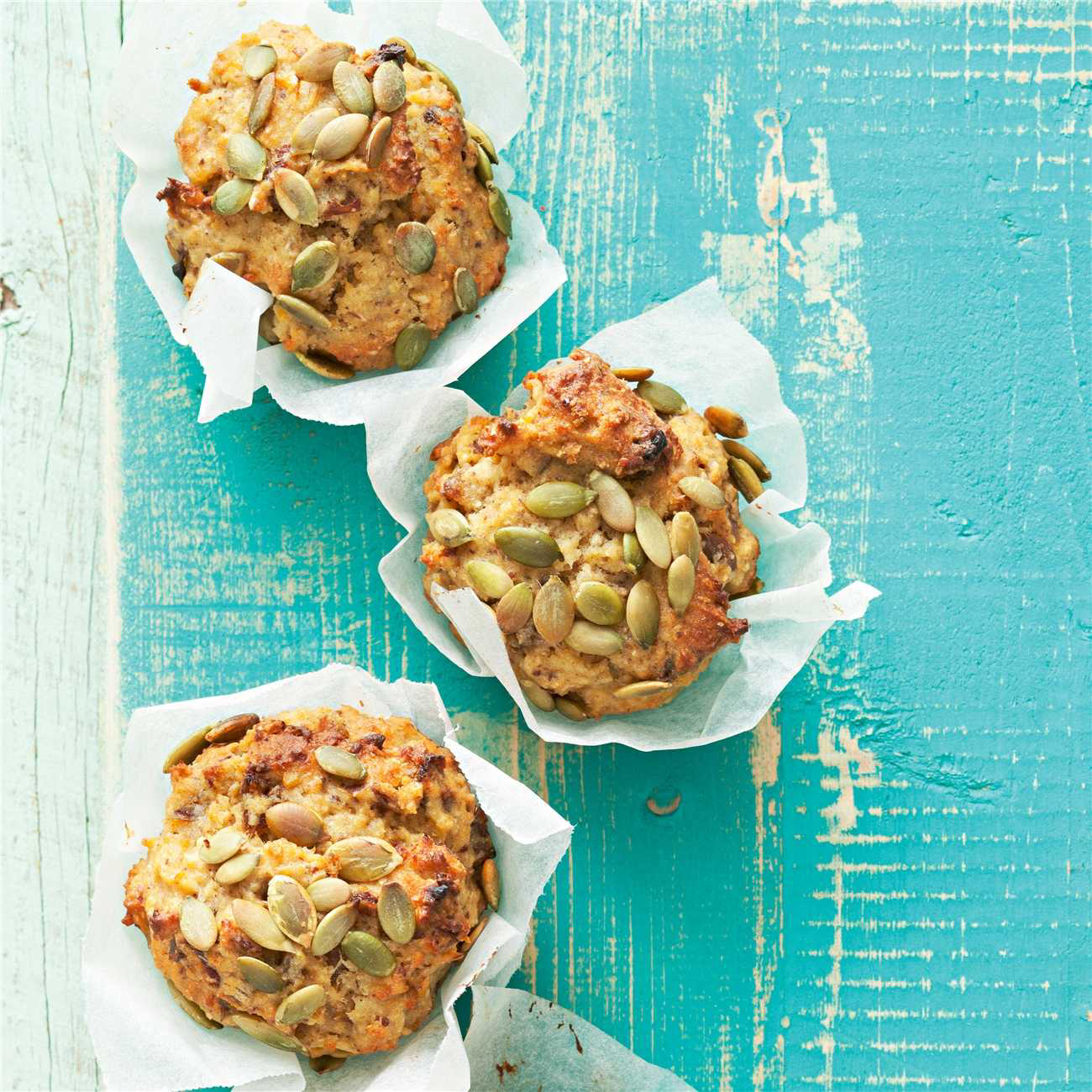 Date & Pepita Muffins