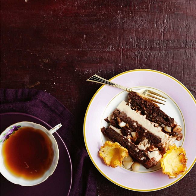 Rum & Raisin Ice-Cream Cake