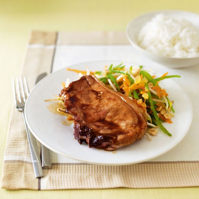 Gingery Pork Chops