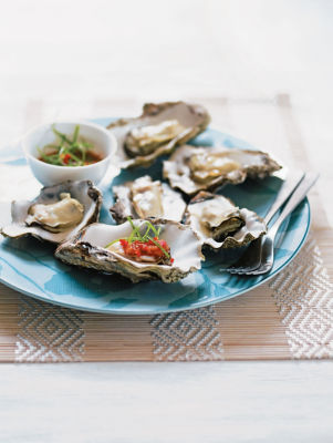 Chinese Steamed Oysters