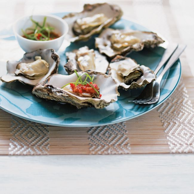 Chinese Steamed Oysters