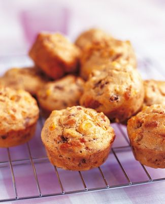 Corn & Bacon Muffins
