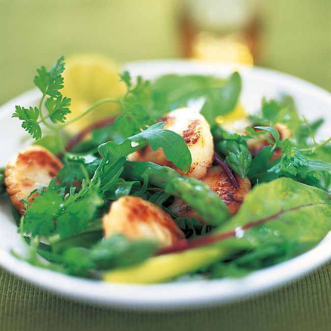 Ginger Scallops With Asparagus