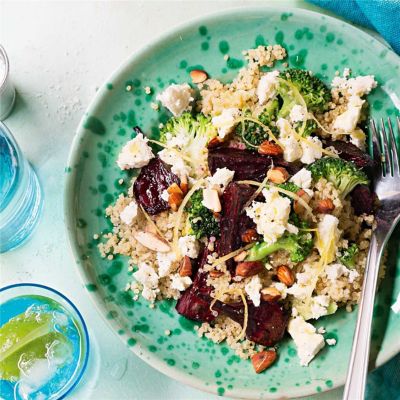 Beetroot & Ricotta Quinoa Salad