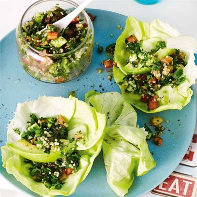 Quinoa Tabouli Wraps