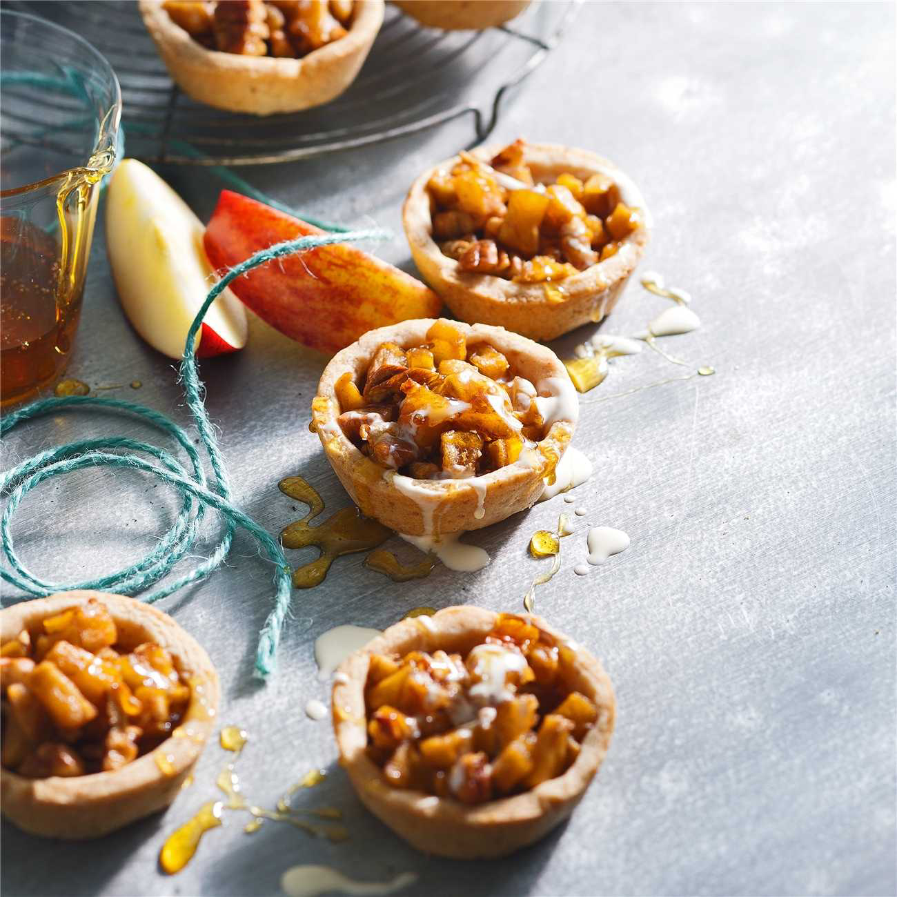 Mini Apple & Pecan Tarts