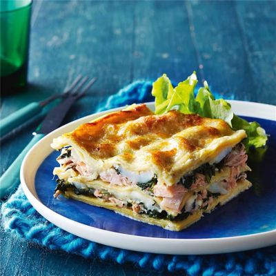 Salmon & Spinach Lasagne