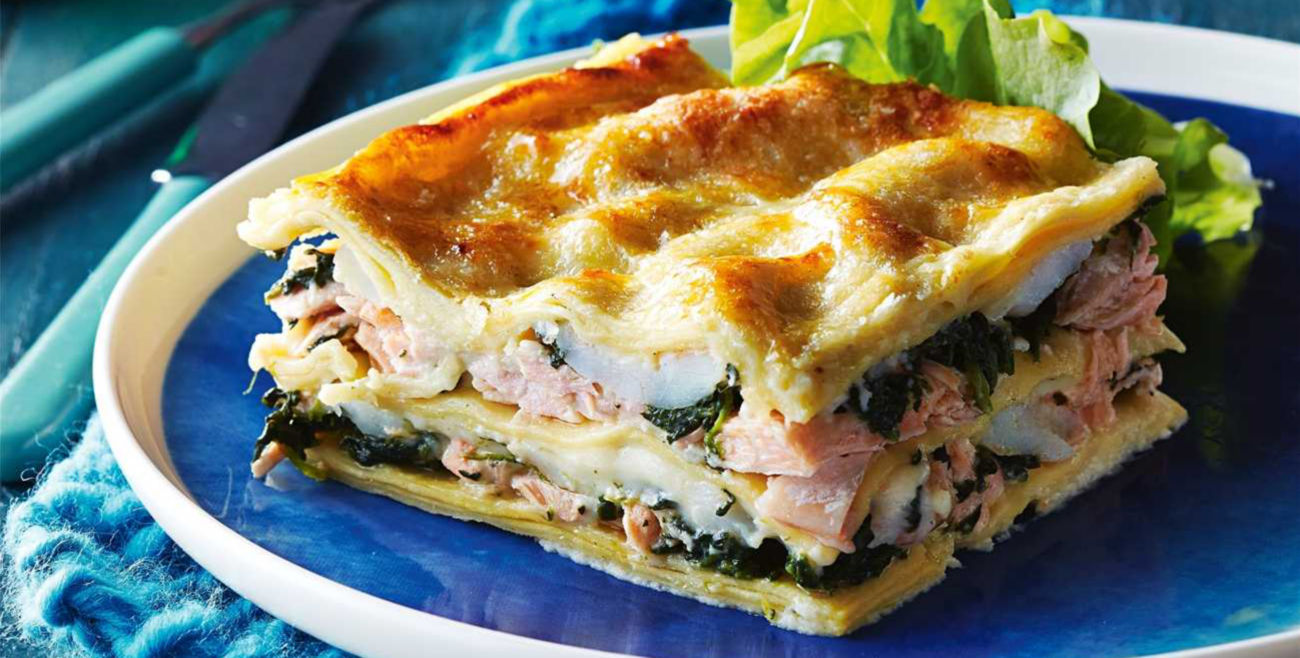 Salmon & Spinach Lasagne Recipe | Woolworths