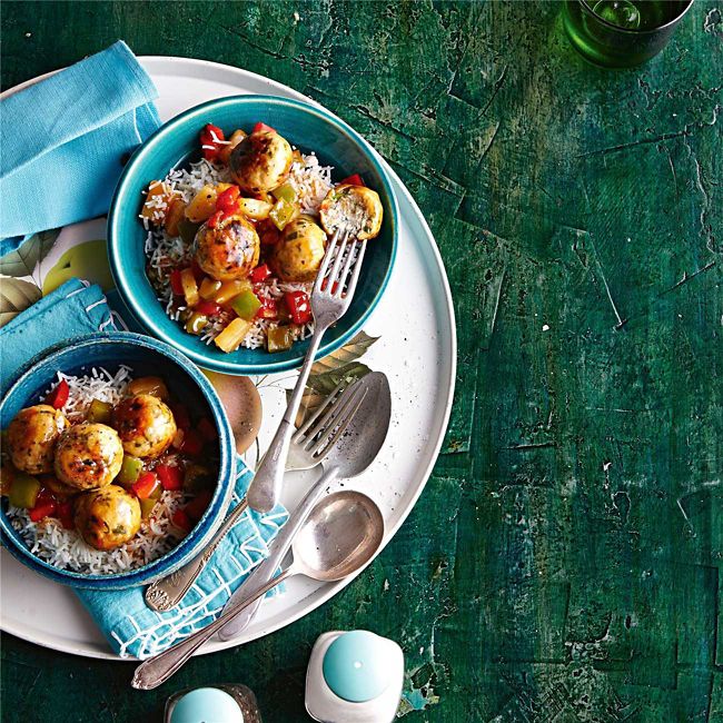 Sweet & Sour Chicken Meatballs